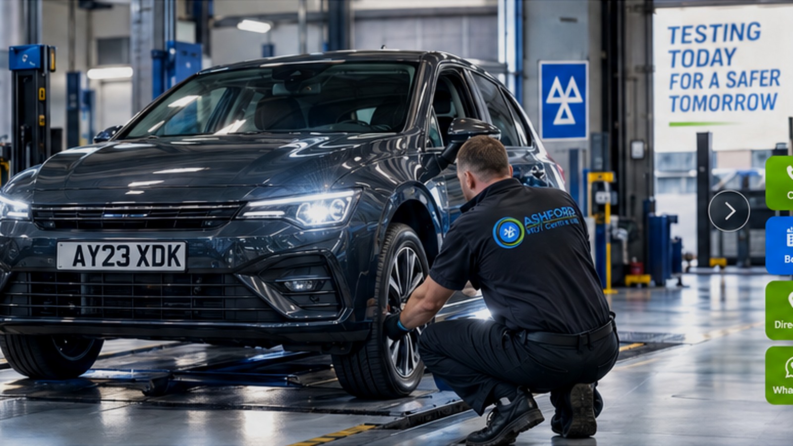 Ashford MOT testing workshop